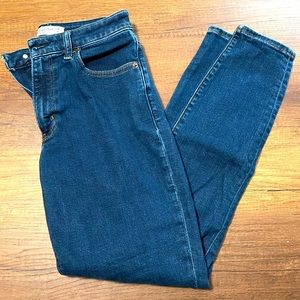 Abercrombie Super Skinny High Rise Ankle Jeans